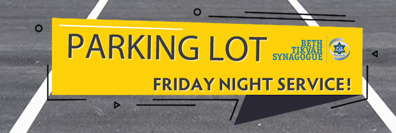 Banner Image for Kabbalat Shabbat: Friday Night Service in the Parking Lot