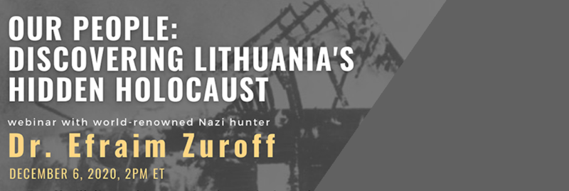 Banner Image for Our People: Discovering Lithuania's Hidden Holocaust
