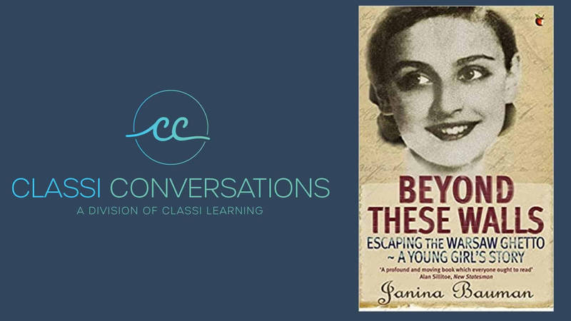 Banner Image for Classi Lectures-Beyond These Walls: Escaping the Warsaw Ghetto–A Young Girl’s Story