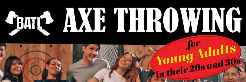 Banner Image for Axe Throwing Night for Young Adults (20s & 30s)