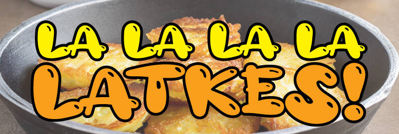 Banner Image for La la la la Latkes! Making Latkes with Nadia